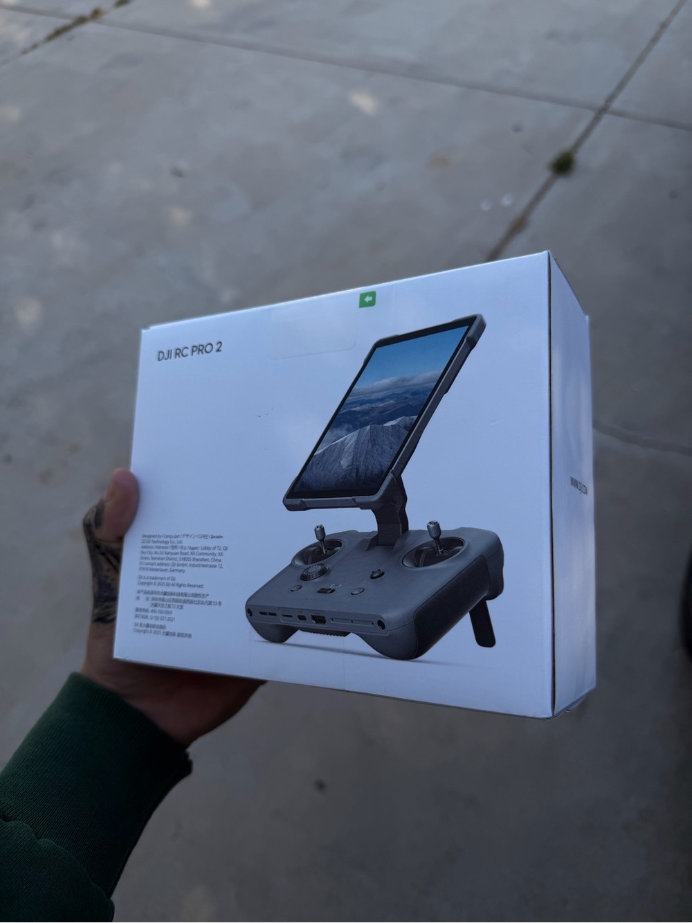 DJI RC Pro 2 Remote Controller - White and Gray